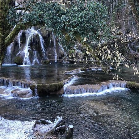 Gite De La Cascade Les Planches-pres-Arbois Exteriör bild